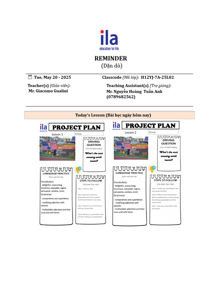 Reminder 20 - 5 - 2025 | PDF
