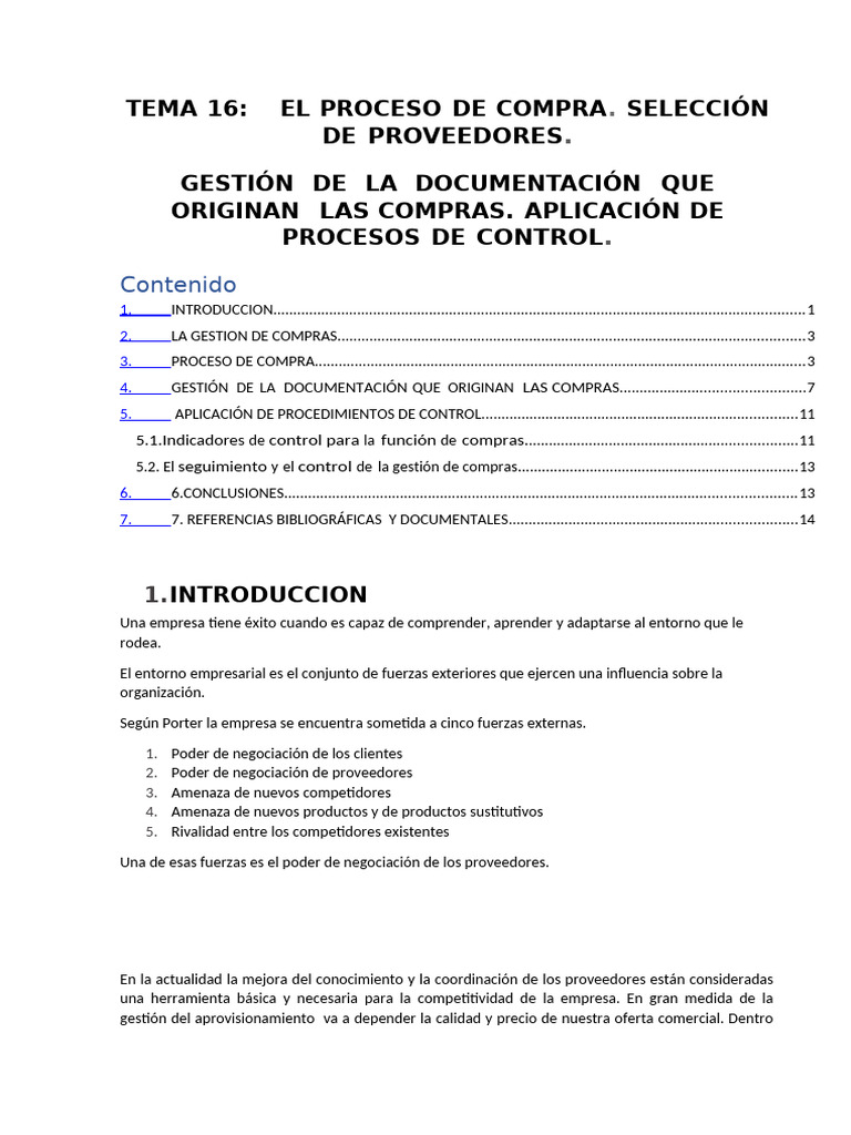 Tema 16 Gestión de Compras | PDF | Factura | Business
