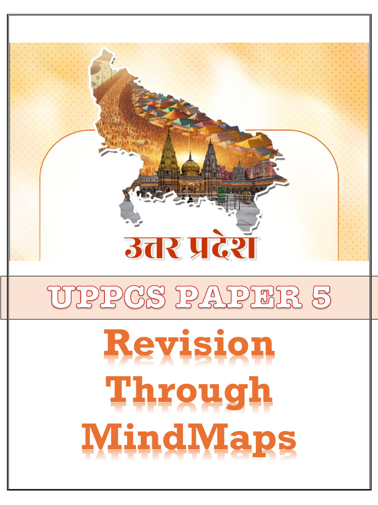 UPPCS Paper 5 Mindmap Revision Guide | PDF