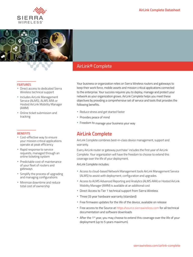 AirLink Complete Overview and Benefits | PDF | Information And ...