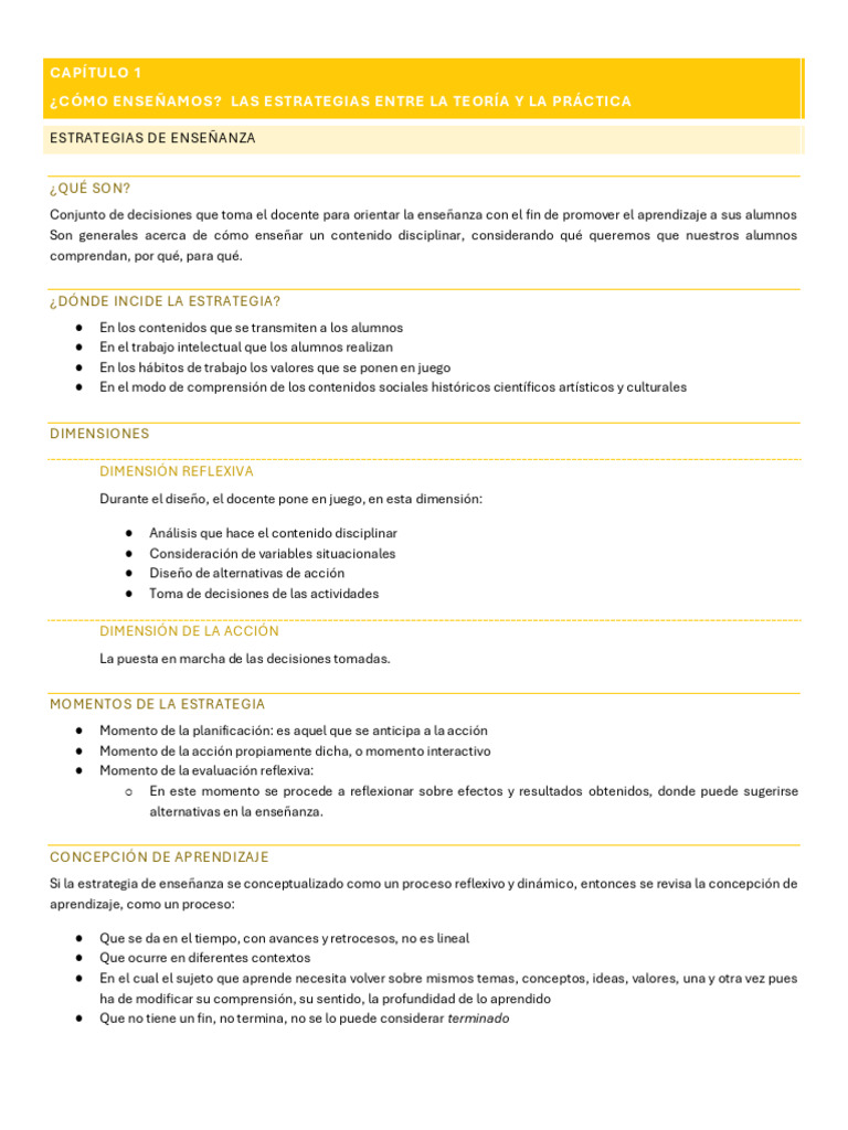 Estrategias de Enseñanza y Aprendizaje | PDF | Enseñando | Aprendizaje