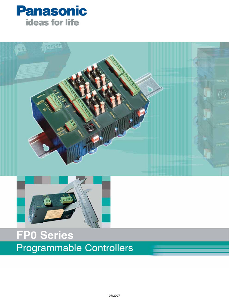 Compact FP0 Series PLC Controllers | PDF | Programmable Logic ...