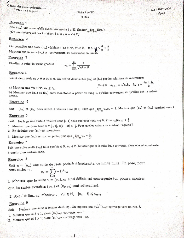 TD7 Suites | PDF