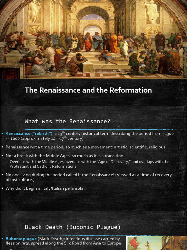 Lecture 2, The Rennisance and The Reformation | PDF | Michelangelo ...