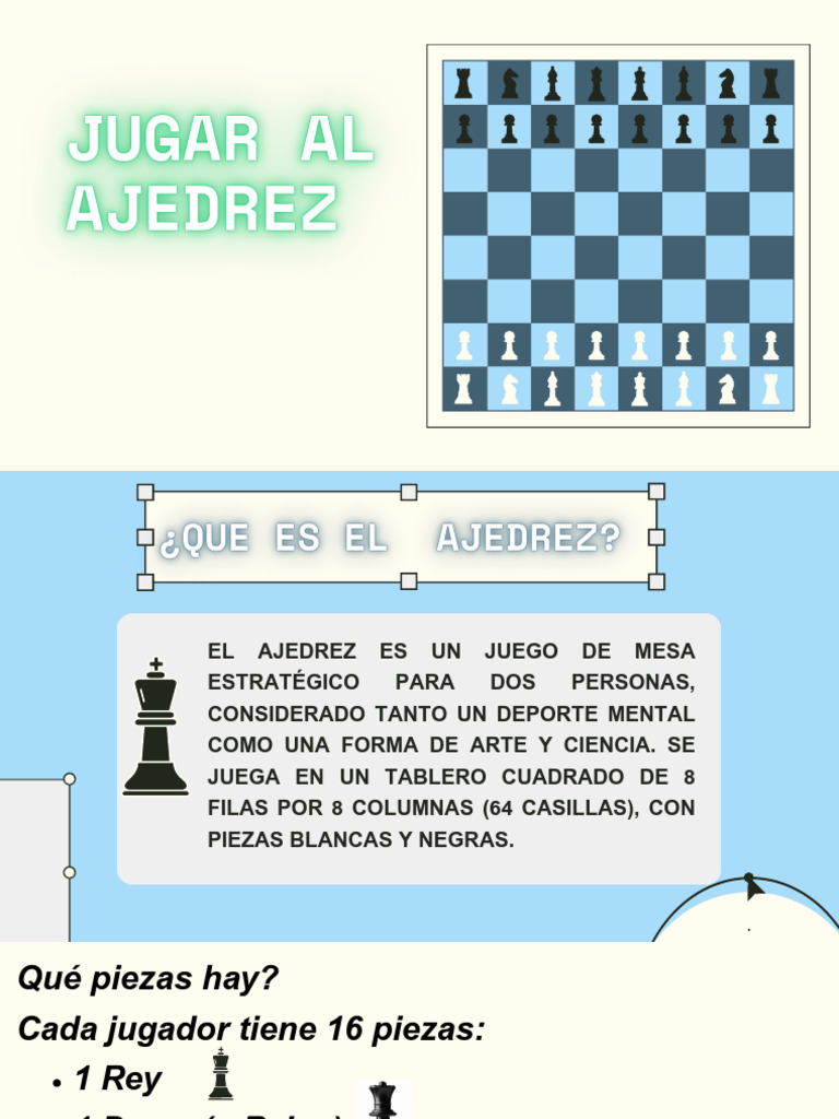 Presentación Divertida Sobre El Ajedrez | PDF