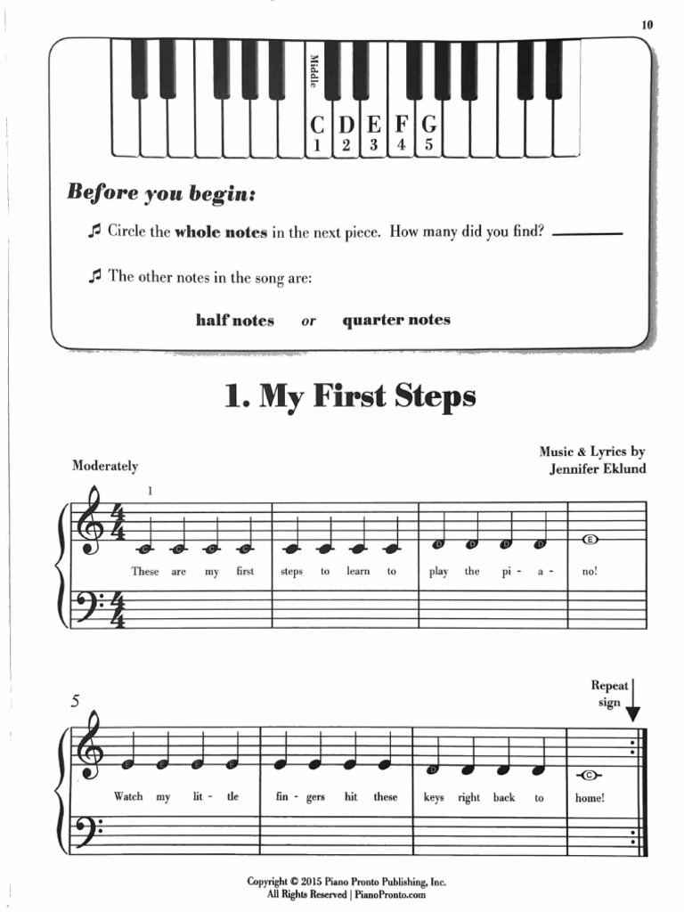 My First Steps: Before You Begin | PDF