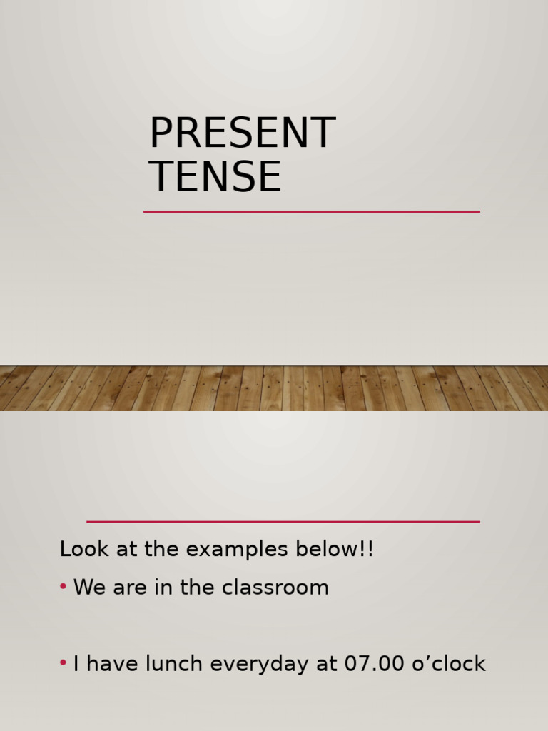 Panduan Lengkap Simple Present Tense | PDF