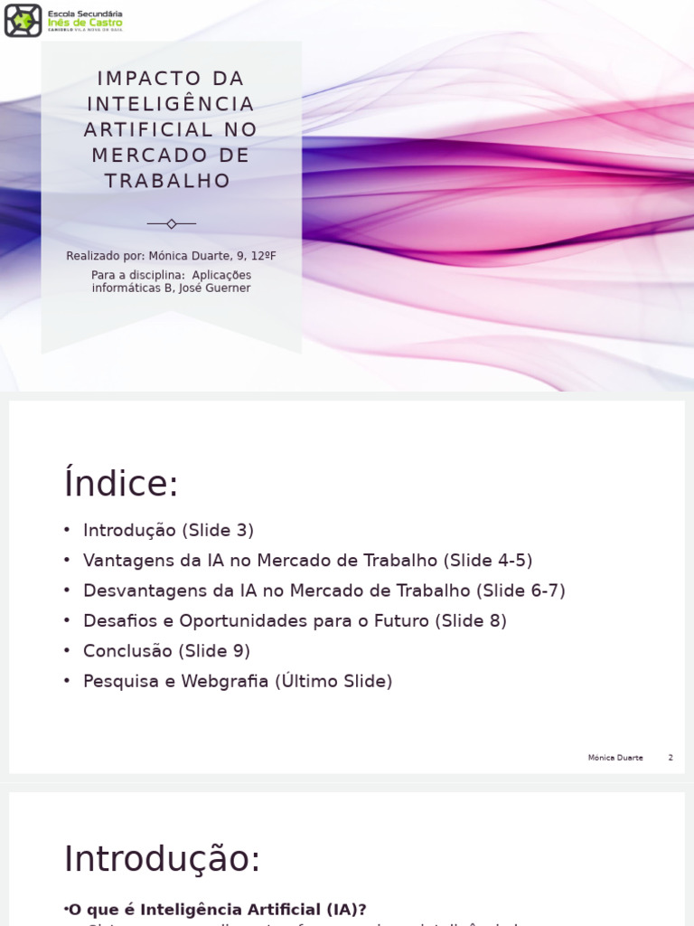 Impacto Da IA No Mercado de Trabalho | PDF | Automação | Economia do ...