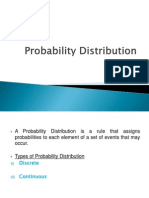 Probability Distribution