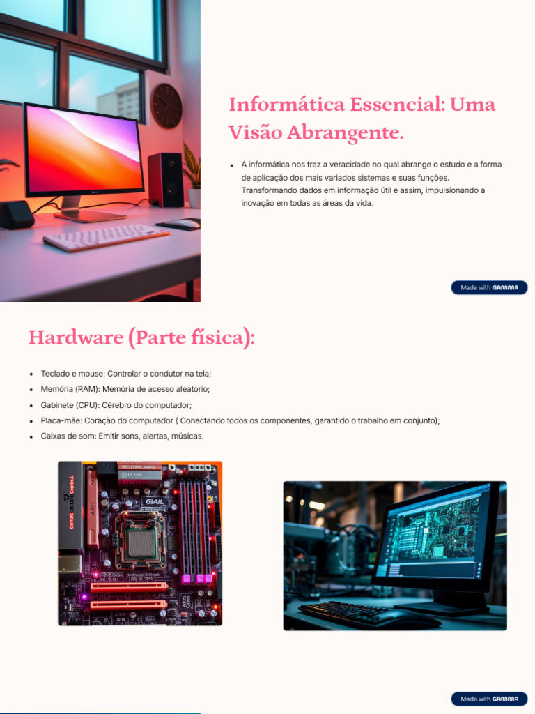 Informática Essencial: Fundamentos e Aplicações | PDF | Rede de ...
