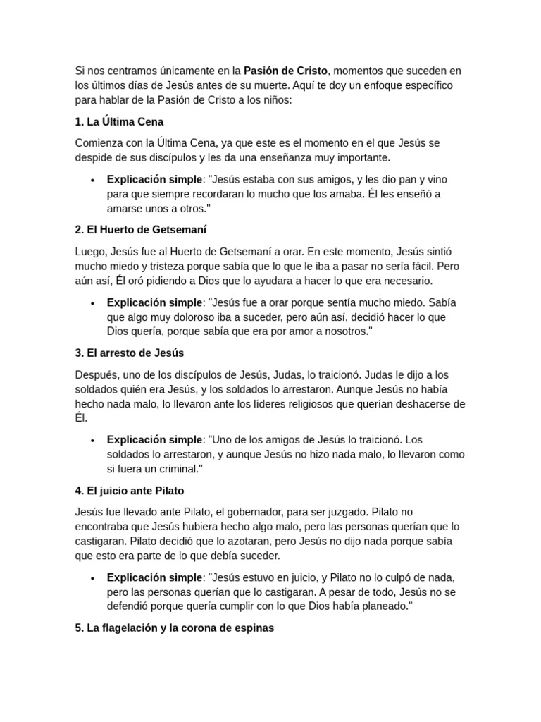 Pasión de Cristo | PDF | Jesús | Judas Iscariote