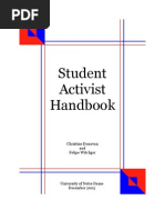 Student Activist Handbook