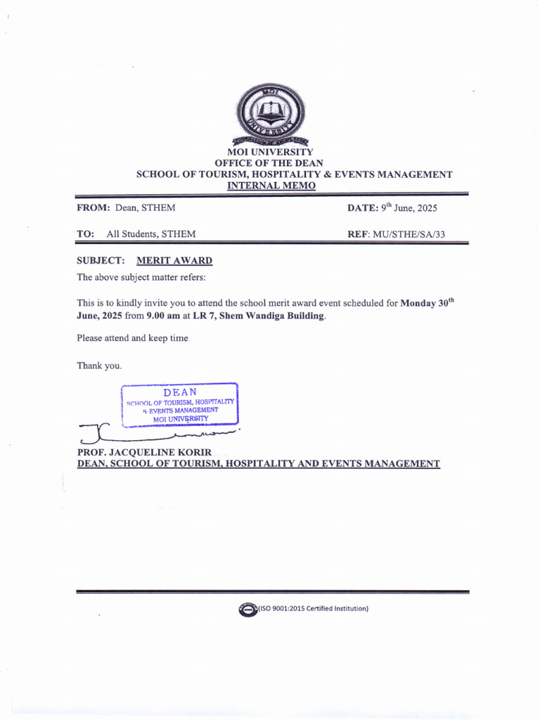Merit Award Students | PDF