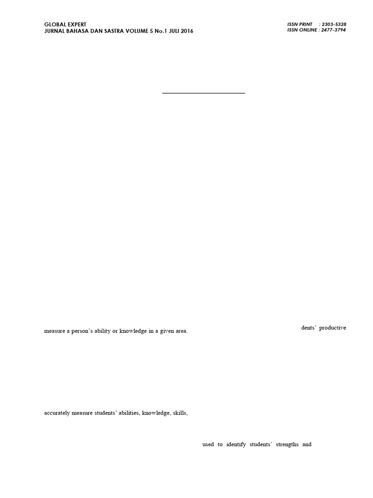 Types of English Language Tests Explained | PDF | Multiple Choice ...