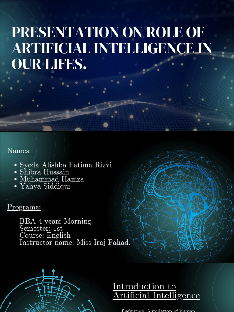 Role of AI in Daily Life and Challenges | PDF