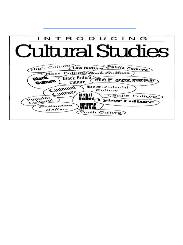 Cultural Studies Course Syllabus 2025 | PDF | Cultural Studies ...