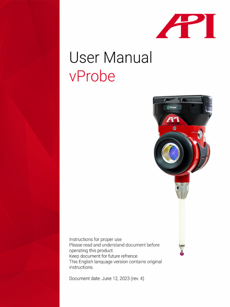 vProbe™ User Manual for Radian Systems | PDF | Calibration | Computing