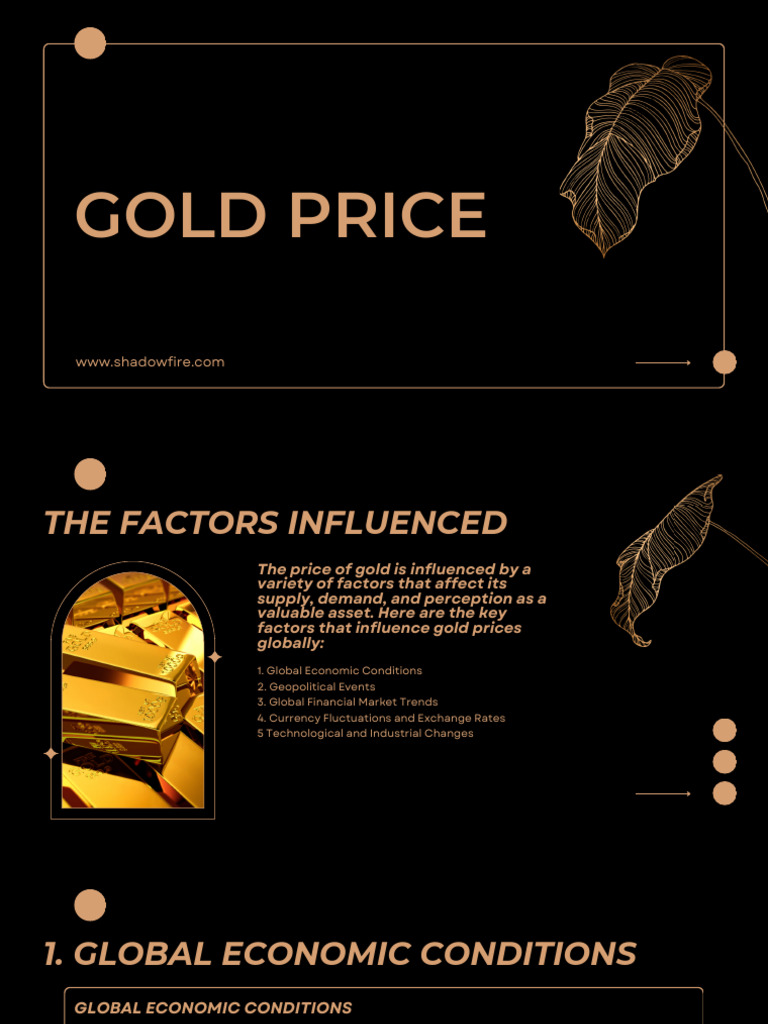 Economic Factors Influencing Gold Prices | PDF | Inflation | Integral