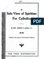 A Safe View of Spiritism For Catholics
