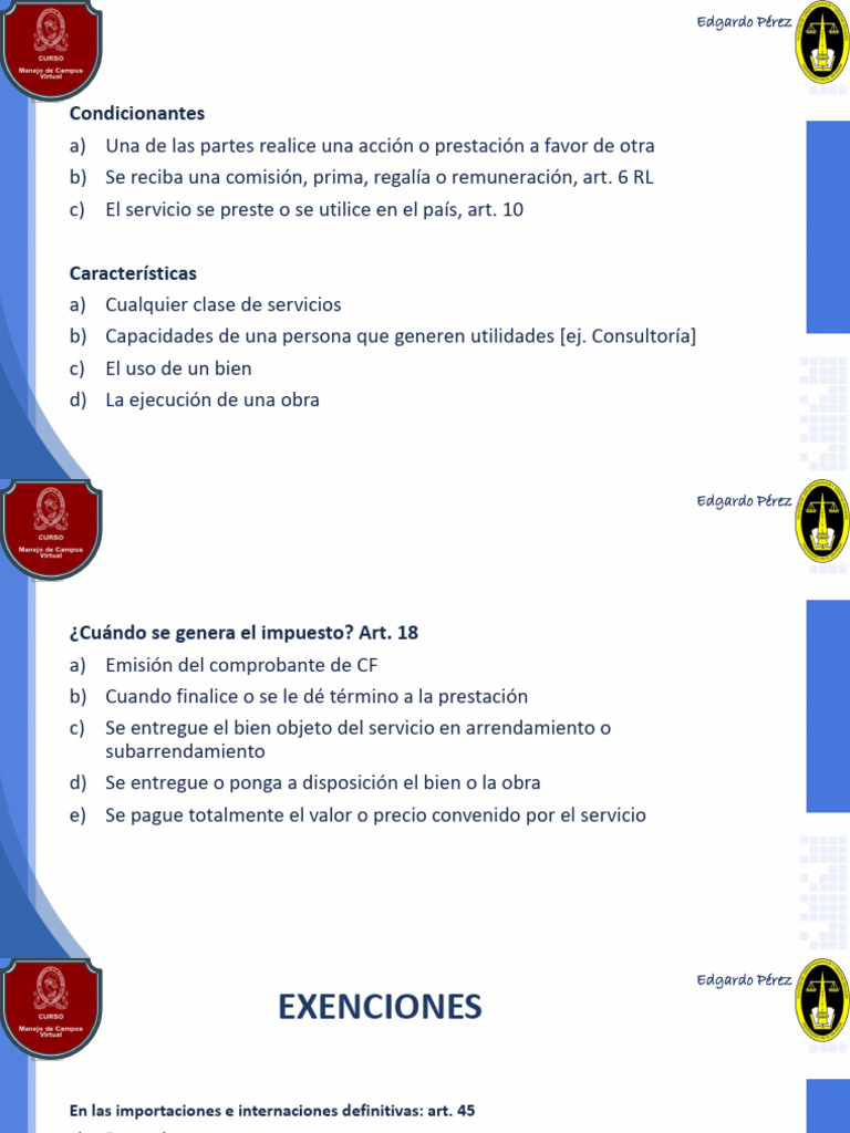 Clase 3 | PDF | Impuesto al valor agregado | Impuestos