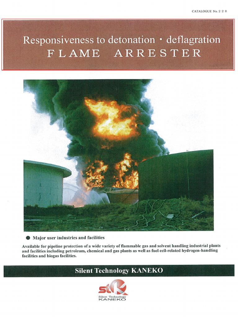 Flame Arrester | PDF
