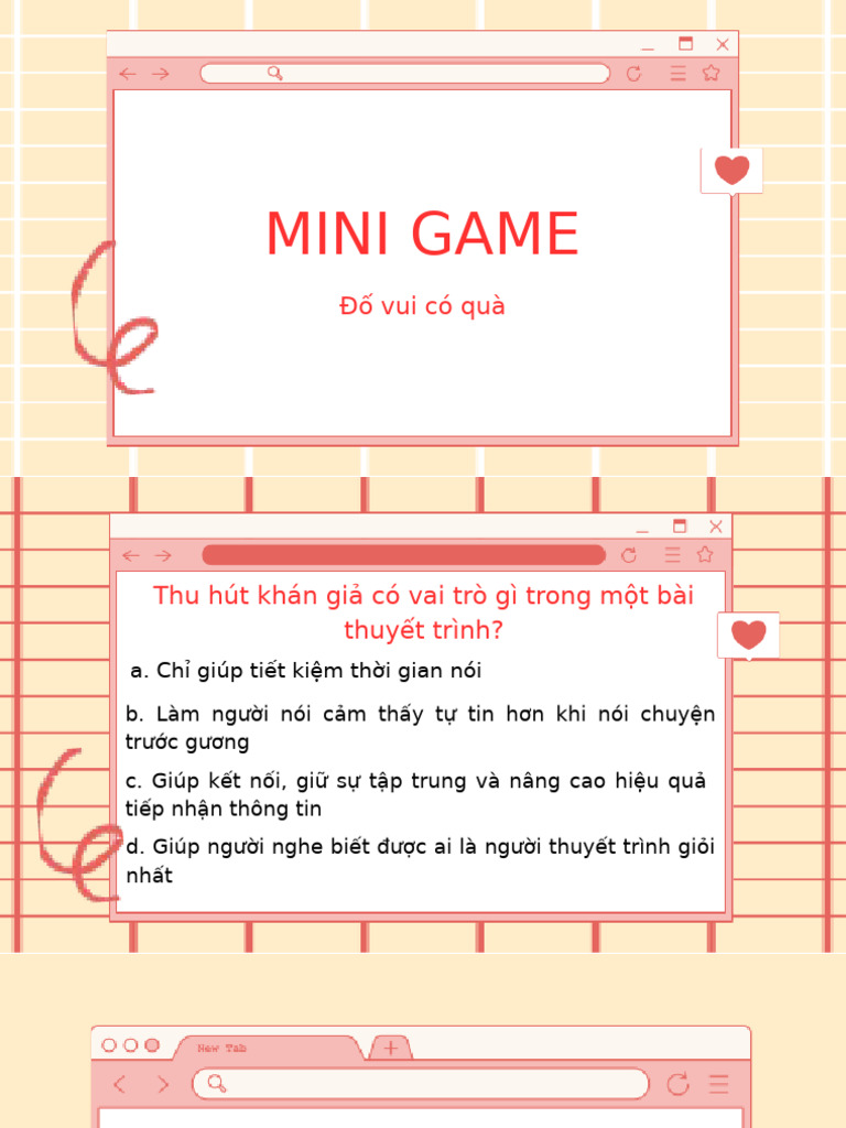 Minigame NNHT - Nhóm 6 | PDF