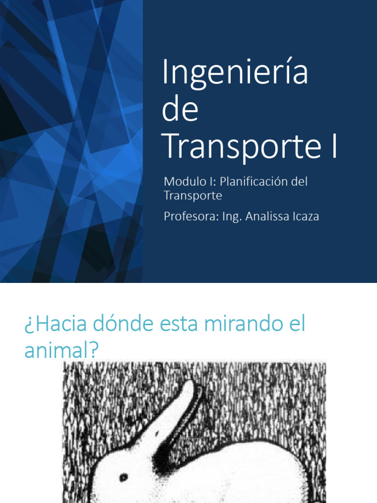 Planificación del Transporte: Proceso y Estrategias | PDF | Transporte ...