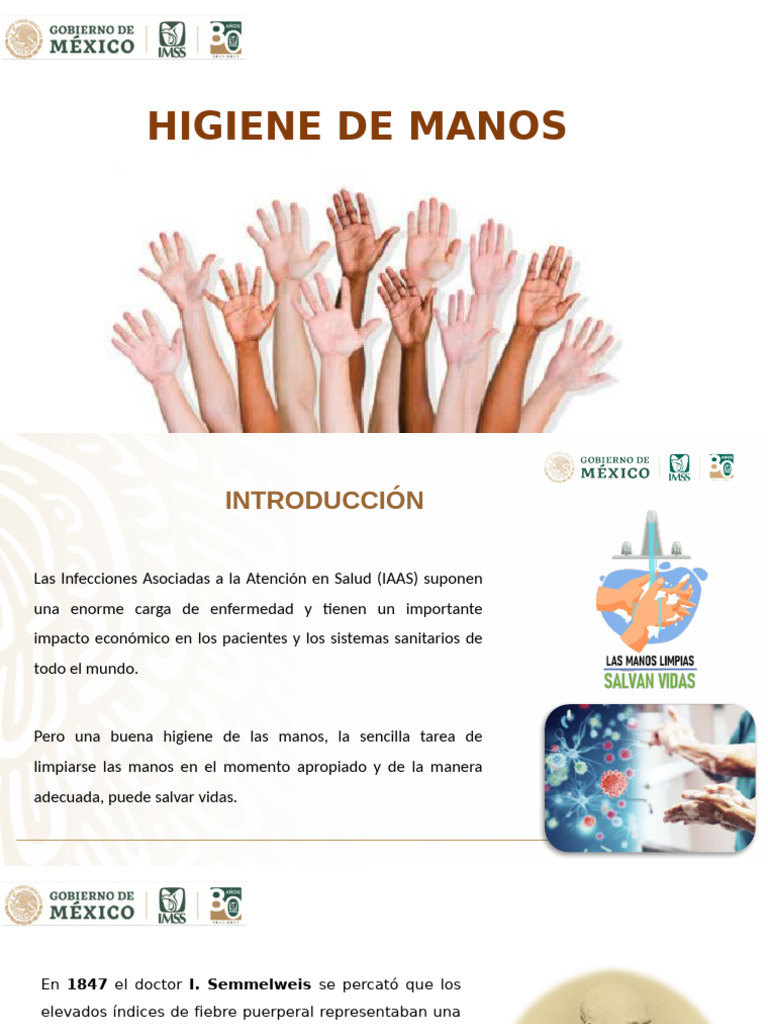 Higiene de Manos | PDF | Lavado de manos | Higiene