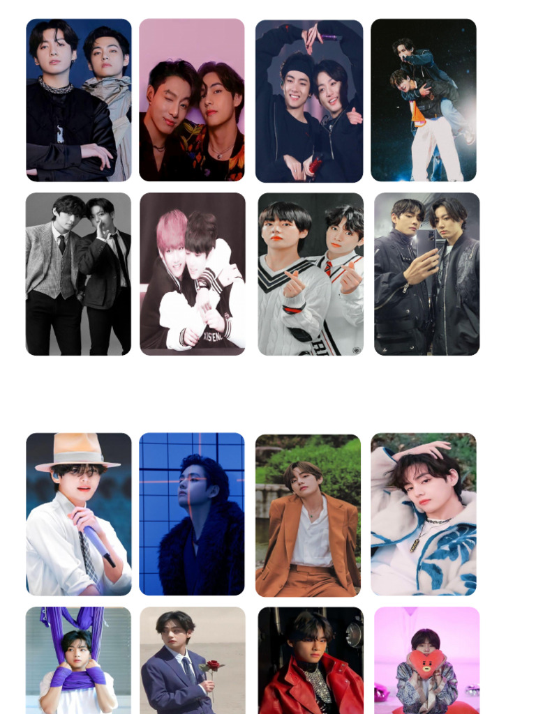 Bts Photocards | PDF