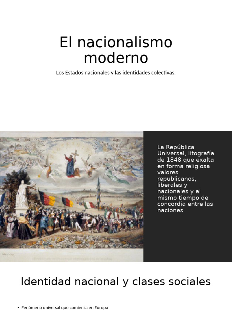 El Nacionalismo Moderno | PDF | Nación | Nacionalismo