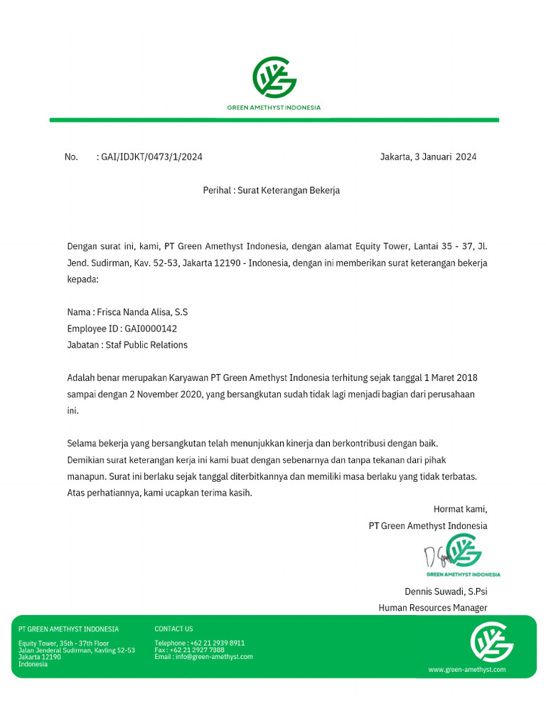 Paklaring | PDF