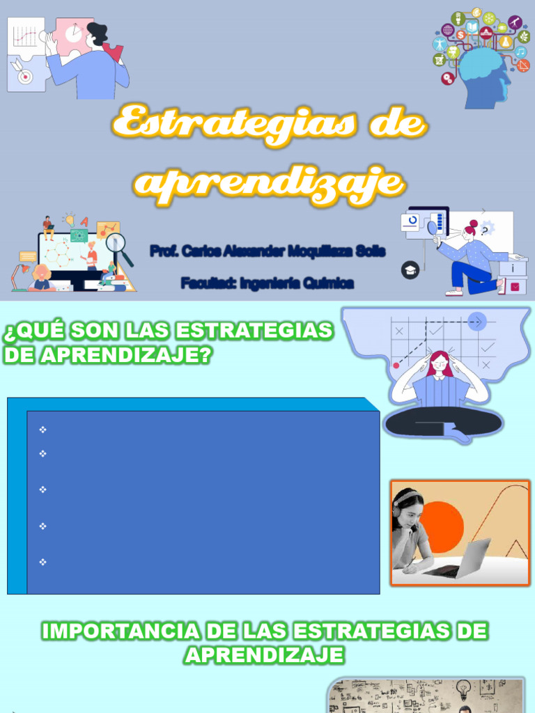 Estrategias de Aprendizaje | PDF | Aprendizaje | Metacognición