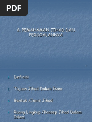 Jihad Pdf