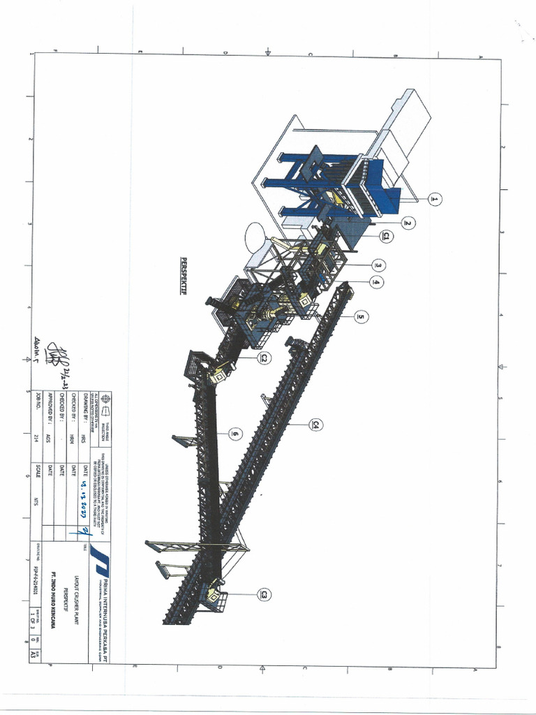 Layout Crusher Plant | PDF