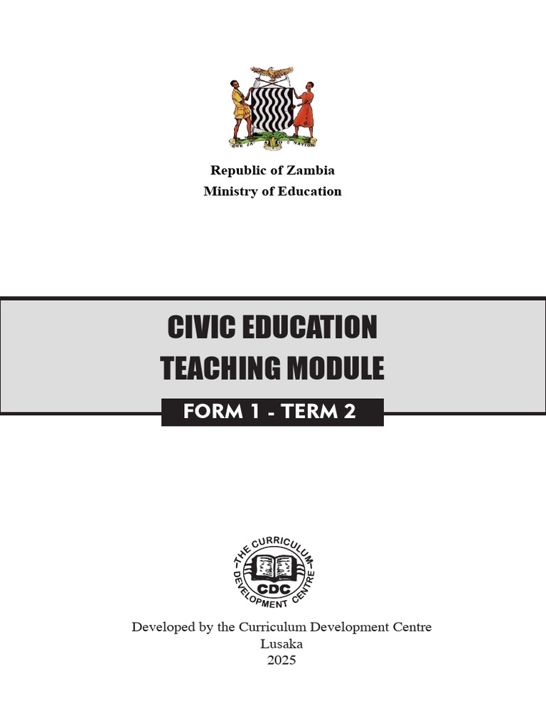 Civic Education Teaching Module Form 1 | PDF