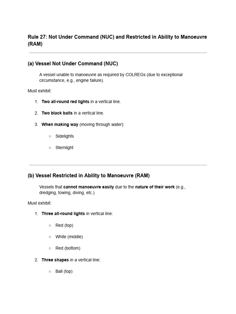 RULE 27 Untitled Document | PDF | Underwater Diving