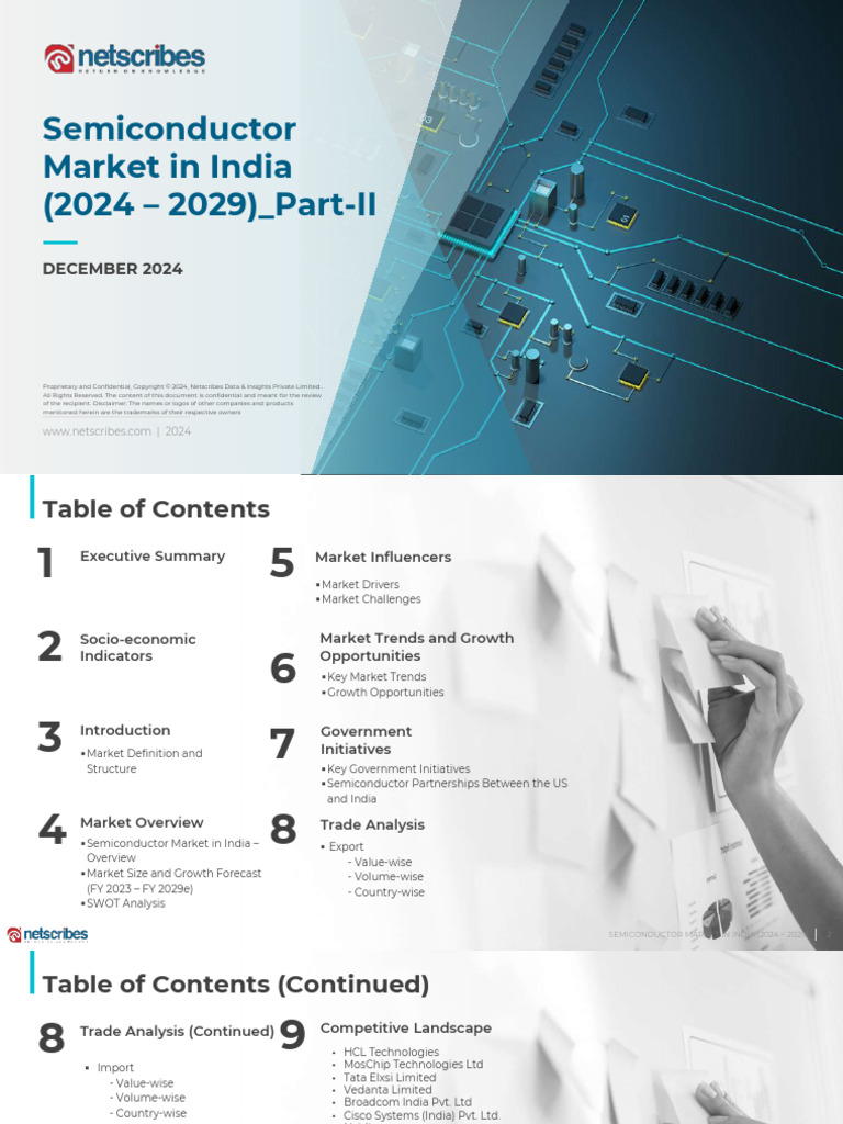 Semiconductor Market in India 2024-2029 Part-II | PDF