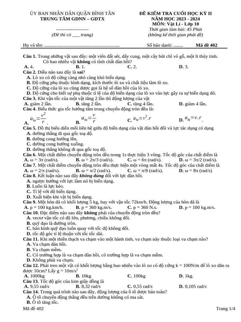 Ma de 402 | PDF