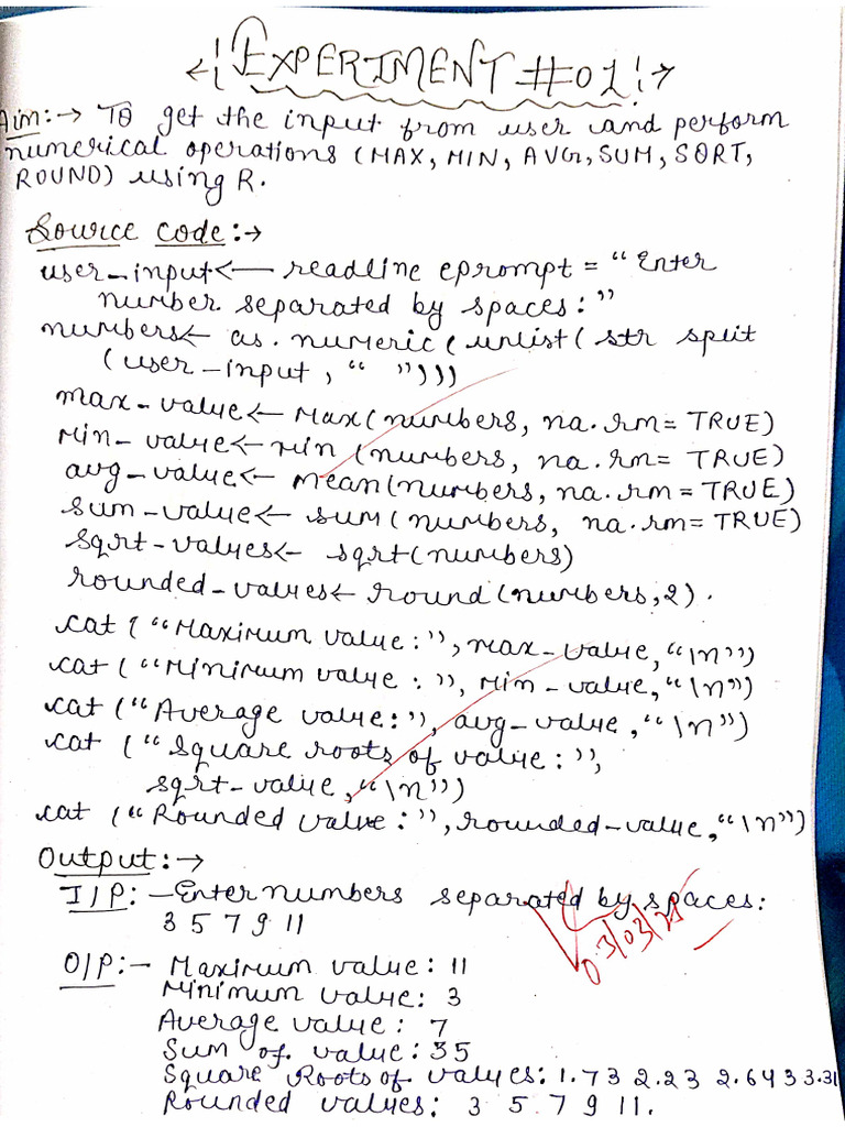 Da Lab File | PDF