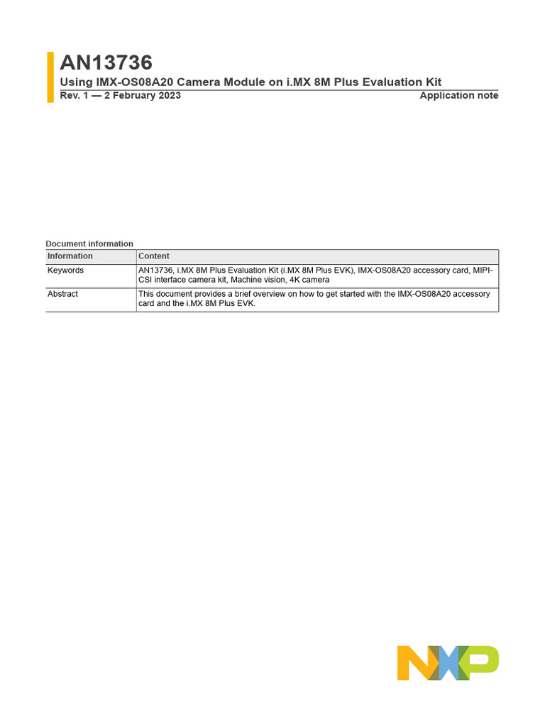 IMX-OS08A20 Camera Module Guide | PDF | Legal Liability