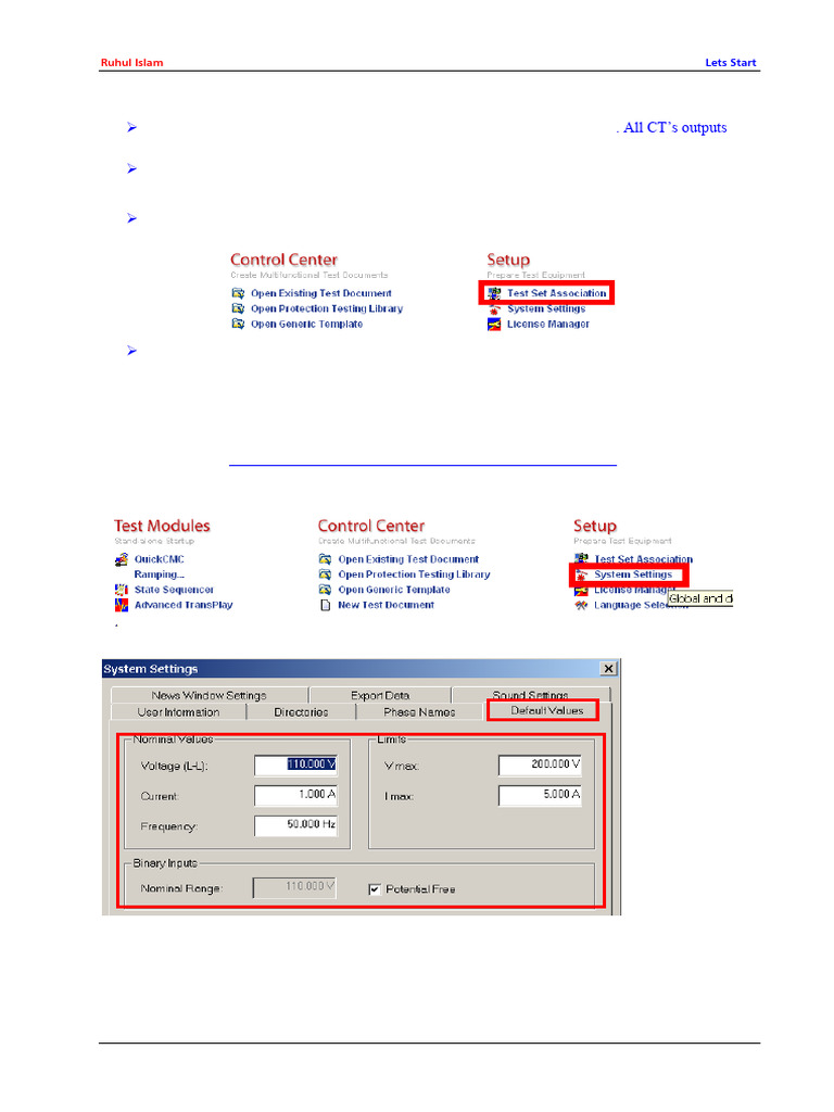 Omicron Transformer Testing Guide | PDF | Electrical Impedance ...