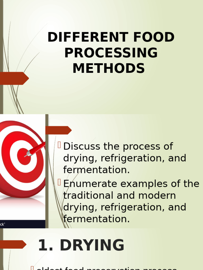 Food Preservation Techniques Explained Pdf Food Preservation Biology 