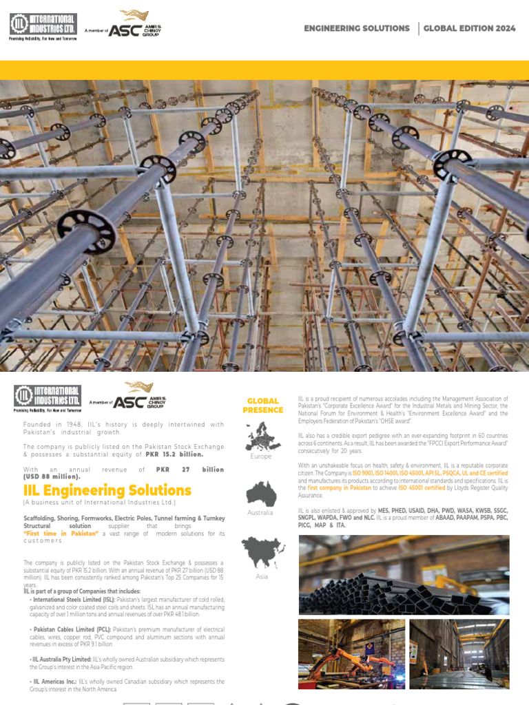 Scaffolding Brochure (Soft) | PDF | Scaffolding