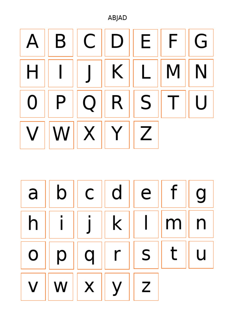 ABJAD | PDF