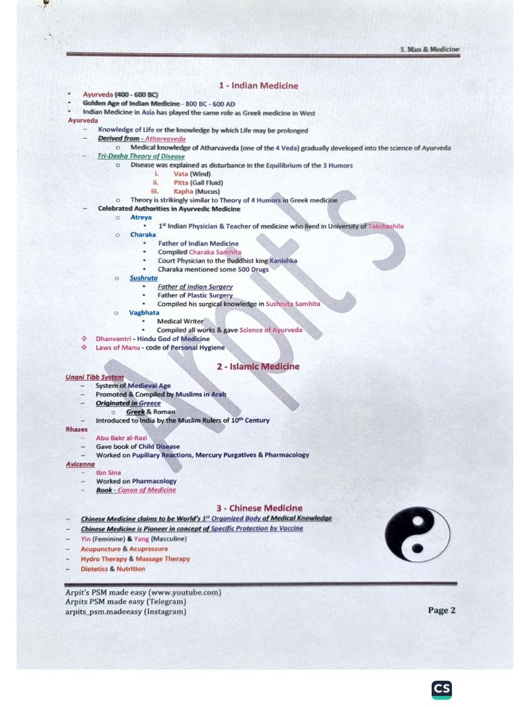 1 - Man & Medicine | PDF