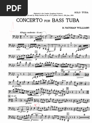 ボーンウィリアムズ チューバ協奏曲 | PDF