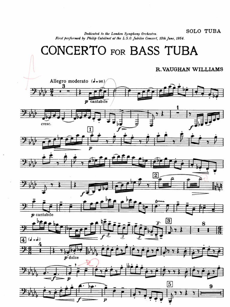ボーンウィリアムズ チューバ協奏曲 | PDF