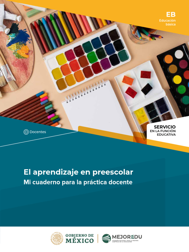 Eb Cuaderno Aprendizaje en Preescolar | PDF | Enseñando | Educación de ...