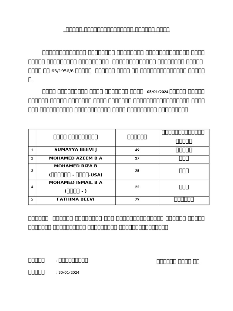 Legal Heir Applicaiton Form Aseem | PDF
