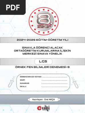 2024-2025 Eğitim-Öğretim Yılı: Hazırlayan: Oral Akça Hazırlayan
